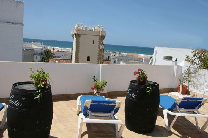 Hostal Torre De Guzman Conil De La Frontera Exteriör bild